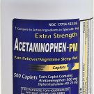 Acetaminophen PM 500 Caplets Generic for Tylenol PM Extra Strength Pain Relie...