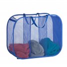Honey-Can-Do Mesh Triple Sorter Laundry Basket, 30" Length x 11" Width x 24" ...