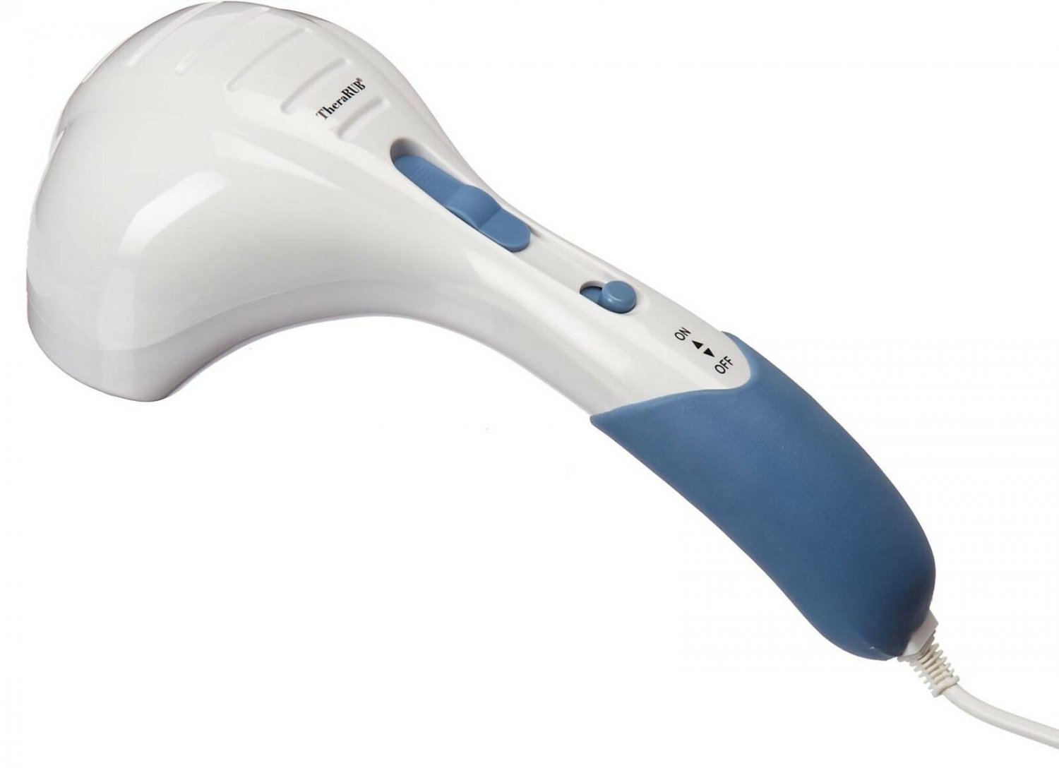TheraRub Massager Percussion Double Head Electric Massager, 14 Foot Extra Lon...