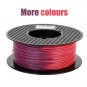 Color Changing with Temperature 3D Printer PLA Filament,From Purple Blue to P...