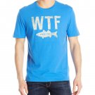 Life is Good WTF Fish Smooth Tee XX-Large Marina Blue
