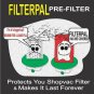 FilterPal FP1 [1 Pack] - The Dust Stops Here!