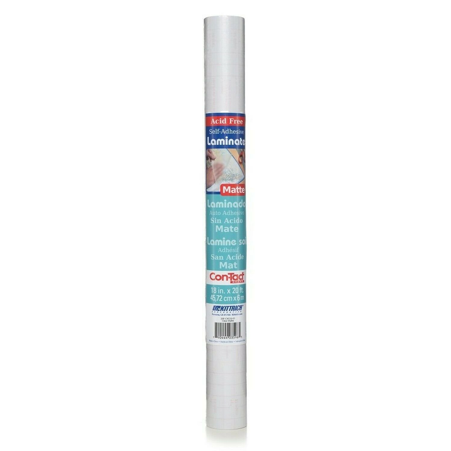 Con-Tact Brand Clear Covering Self-Adhesive Acid Free Laminator Semi-Transpar...