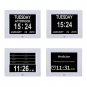 TMC [Newest Version] Digital Calendar Day Clock -Extra Large Impaired Vision ...