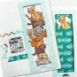 Art Impressions Stackers Cling Rubber Stamp Set Cat, 7" x 4"