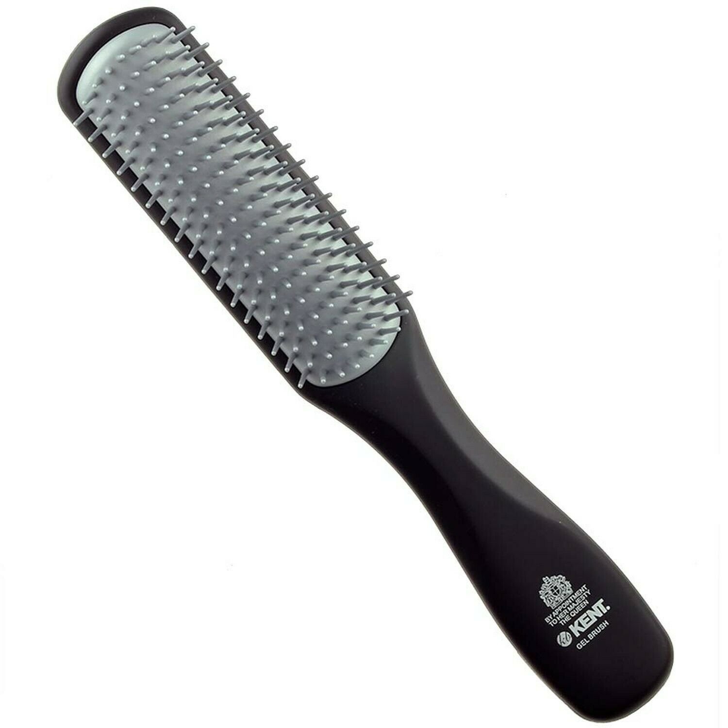 Kent KFM3 9-Row Narrow Half Radial, Ionic Charged, Gel Styler Hairbrush