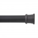 Kenney Spring Tension Utility Rod, 42-72", Black 42-72"