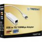 TRENDnet TU2-ET100 Fast Ethernet Adapter - USB - 1 x RJ-45, 1 x Type B - 10/1...