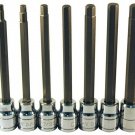 ATD Tools 13786 Extra Long 7-Piece SAE Hex Bit Socket Set