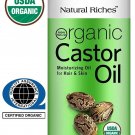 Thick Hair Organic Castor Oil Cold pressed for Hair Loss & Dandruff 100% Pure...