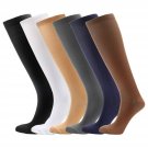 NOVAYARD 6 Pairs Knee High Graduated Compression Socks for Women and Men (15-...