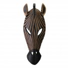 Gifts & Decor 34758 Zebra Mask Wall Plaque, Multicolor