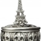 FASHIONCRAFT 8654 Eiffel Tower Design Curio Box Favors, Gray 1