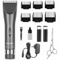 Sminiker Professional Cordless Haircut Kit Clippers for Men Rechargeable Hair...