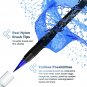Watercolor Brush Pens by Genuine Crafts - Set of 20 Premium Colors - Real Bru...