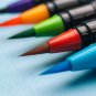 Watercolor Brush Pens by Genuine Crafts - Set of 20 Premium Colors - Real Bru...