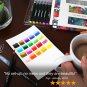 Watercolor Brush Pens by Genuine Crafts - Set of 20 Premium Colors - Real Bru...