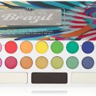 BH Cosmetics Pressed Pigment Eyeshadow Palette, Take Me Back To Brazil
