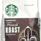 Starbucks French Roast Dark Roast Ground Coffee, 12-Ounce Bag (Pack of 6)