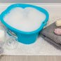 DRESHah Large Aqua Foot Bath Tub - Thick Sturdy Plastic Pedicure Spa and Mass...