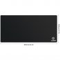 LUDOS Arena Gaming Mouse Pad XXL (35.4"x15.7"x0.16") Extended Mouse Mat with ...