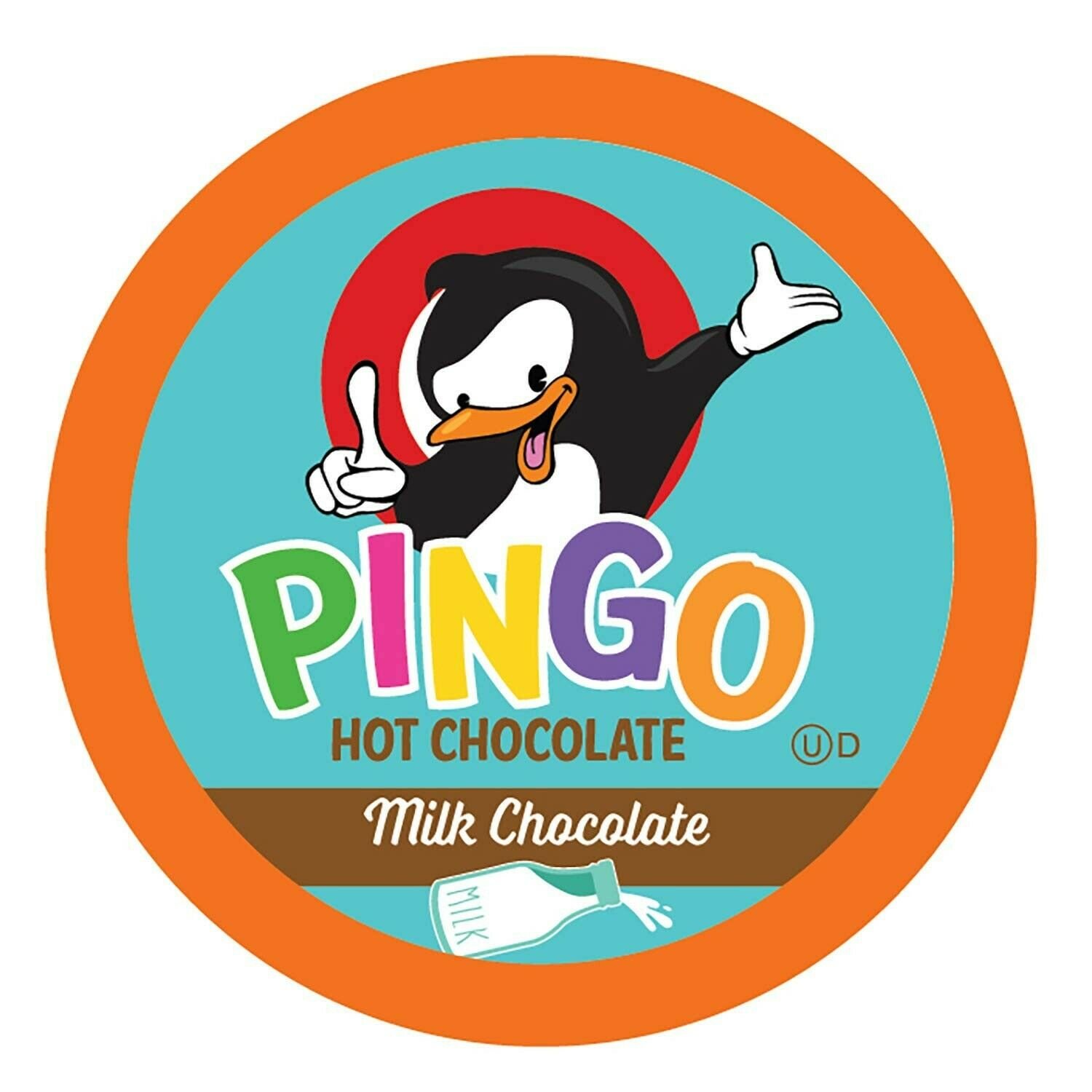 Pingo Single-Cup Hot Cocoa for Keurig K-Cup Brewers, Milk Chocolate, 100 Count