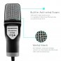 Condenser Microphone,Computer Microphone,SOONHUA 3.5MM Plug and Play Omnidire...