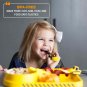 Dinneractive Dining Set For Kids - 3 PC Construction Themed Dinnerware - Trac...