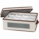 Household Essentials 538 Vision China Storage Box for Tea Cups and Mugs with ...