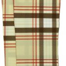 Celeste Stein Therapeutic Compression Socks, Tan Brown Plaid, 15-20 mmhg, 1 P...