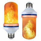 Flame Light Bulbs, FIMITECH LED Flame Effect Fire Light Bulbs, 4 Modes, E26 S...