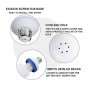 Flame Light Bulbs, FIMITECH LED Flame Effect Fire Light Bulbs, 4 Modes, E26 S...
