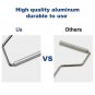 Bubble Paddle Tool Fiberglass Laminating Bubble Roller Aluminum Head for Mold...