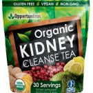Organic Kidney Cleanse Tea - 4 Superfoods to Mix in Smoothie or Drink - Match...