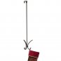 InterDesign Axis Easy Reach 24" Quad Hook, Over the Door Towel Holder or Coat...