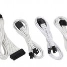 upHere Sleeved Cable - Cable Extension for Power Supply with Extra-Sleeved 24...