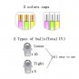 Glass Roller Bottles Empty Bottles for Essential Oil 12 Pack with Stainless S...