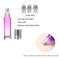 Glass Roller Bottles Empty Bottles for Essential Oil 12 Pack with Stainless S...