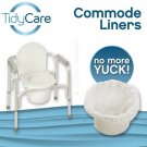 TidyCare Commode Liners – Value Pack - Disposable Bedside Commode Liners - 48...