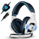 SADES 903 Surround Sound Pro USB PC Stereo Noise-Canceling Gaming Headset wit...
