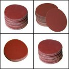 SHINA 50pcs 7" 80 GRIT Sanding Discs Hook Loop Backed Aluminum Oxide Sandpaper