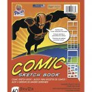 Pacon Comic Sketch Book, 9"X12", 40 Sheets