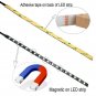 Autai Computer LED Light Strip RGB with Remote Control and Magnetic for Compu...