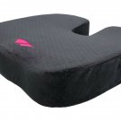 Extra Thick Firm Coccyx Orthopedic Memory Foam Seat Cushion by FOMI Care | Bl...
