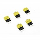 T Tocas 20 Amp 5pcs Manual Reset Low Profile ATC Circuit Breakers 12V - 28V D...
