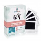 Baby Inkless Footprint & Handprint Kit with 4 Extra Large Ink Pads and 8 Impr...