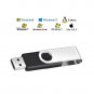 FEBNISCTE USB 2.0 Flash Drive 128MB Memory Stick Pendrive , Swivel , Black, B...