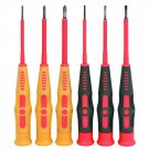 6 Piece Electrician's Micro Screwdriver Set