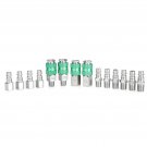 High Flow 14-Piece Coupler and Plug Kit, 1/4" Body, 1/4" NPT