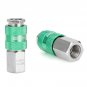 High Flow 14-Piece Coupler and Plug Kit, 1/4" Body, 1/4" NPT